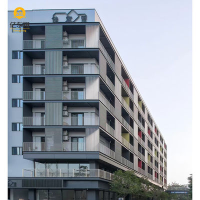 High Adhesion Color Layers Steel Structure Building with Load-bearing Steel Frame and Recyclable Materials