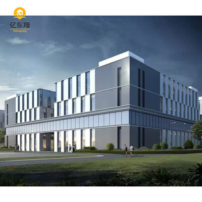 Q355B Q235B Customizable Prefabricated Steel Frame Building with 50 Years Lifespan and Welded H-section for Industrial Use