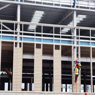 Anti-corrosion bâtiments en acier architectural Structure en acier entrepôt de stockage de métaux