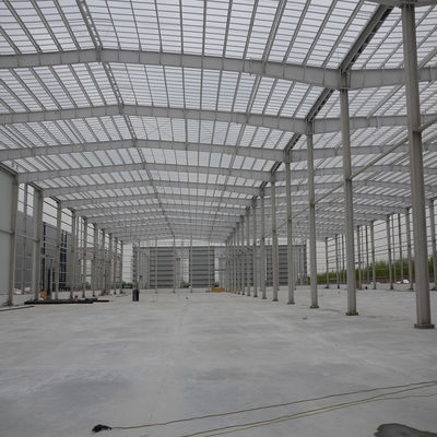 Construction de bâtiments modernes en acier galvanisé à haute résistance aux intempéries