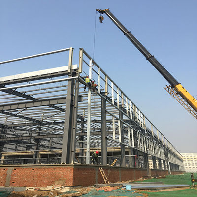 Sustainable Large Span Steel Structure Industrial Building Construction Customizable