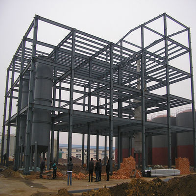 Prefab Space Frame Steel Structure Building Metal Warehouse Construction